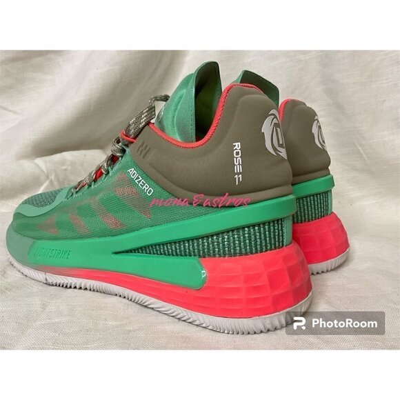 Size 10 - adidas D Rose 11 Boardwalk Basketball Shoe NBA WNBA fz1274 NEW - Picture 2 of 4